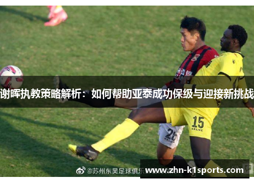 谢晖执教策略解析:如何帮助亚泰成功保级与迎接新挑战 谢晖执教策略解析:如何帮助亚泰成功保级与迎接新挑战