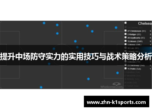 提升中场防守实力的实用技巧与战术策略分析
